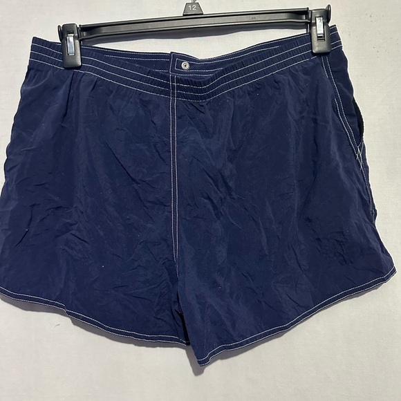 Beach House Blue and White Athletic Shorts Medium - Picture 3 of 4